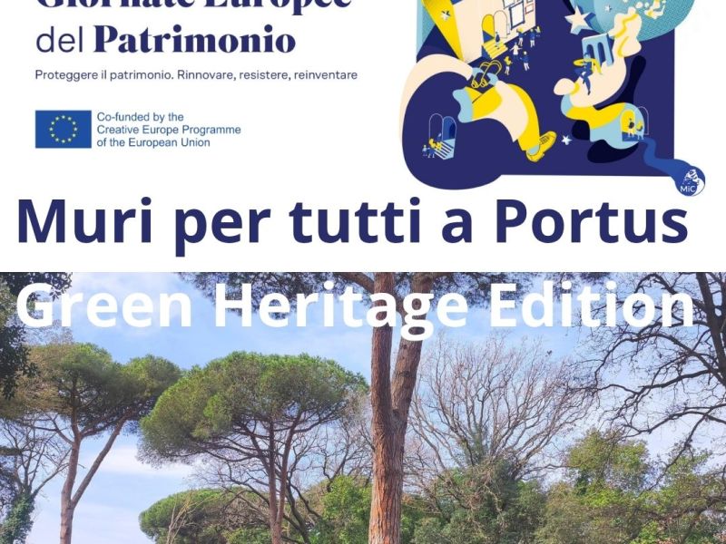 GEP2026: Muri per tutti a Portus – Green Heritage Edition, sabato 26 settembre alle&nbsp;10